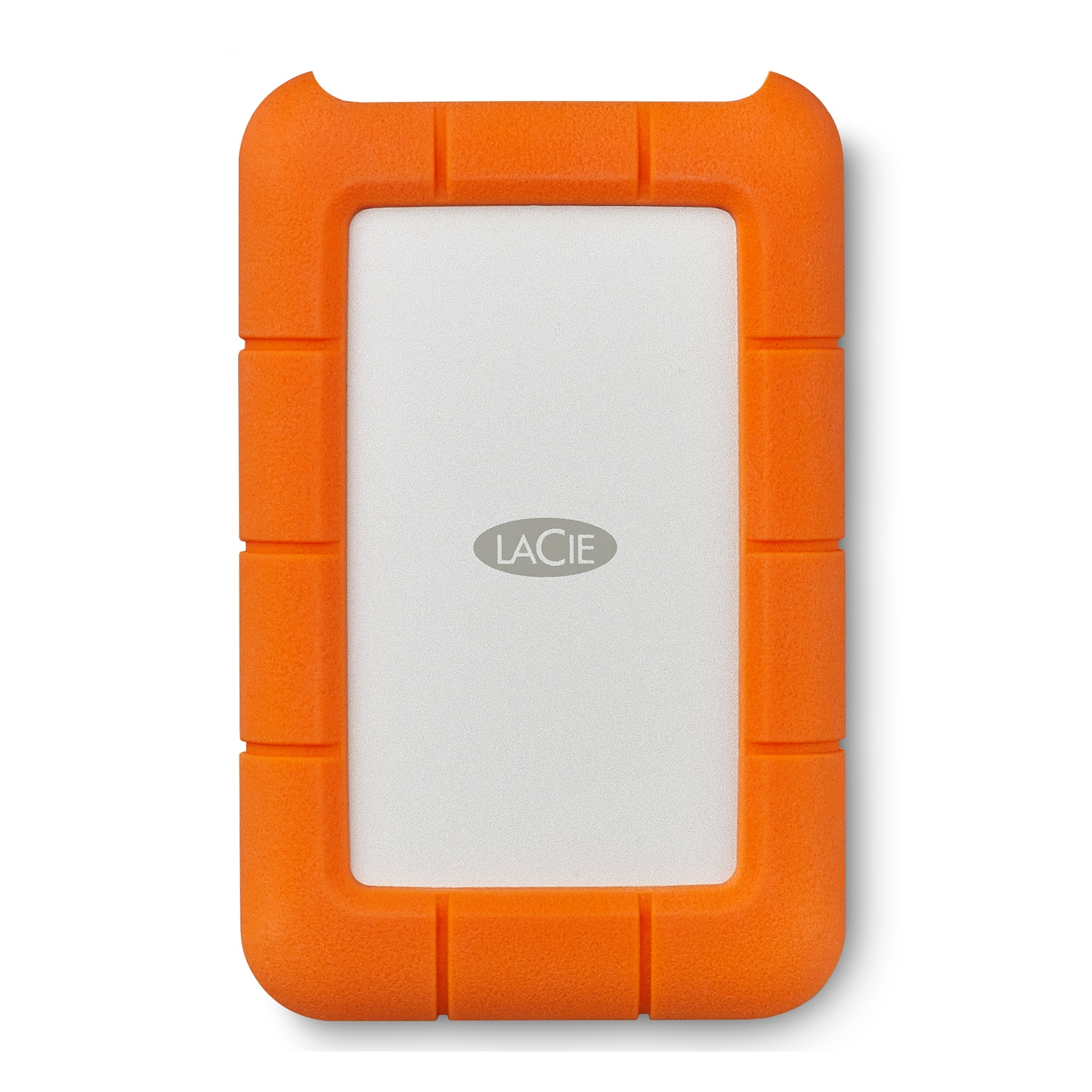 LaCie - Rugged 5TB External USB-C, USB 3.1 Gen 1 Portable Hard Drive - Orange/Silver product image