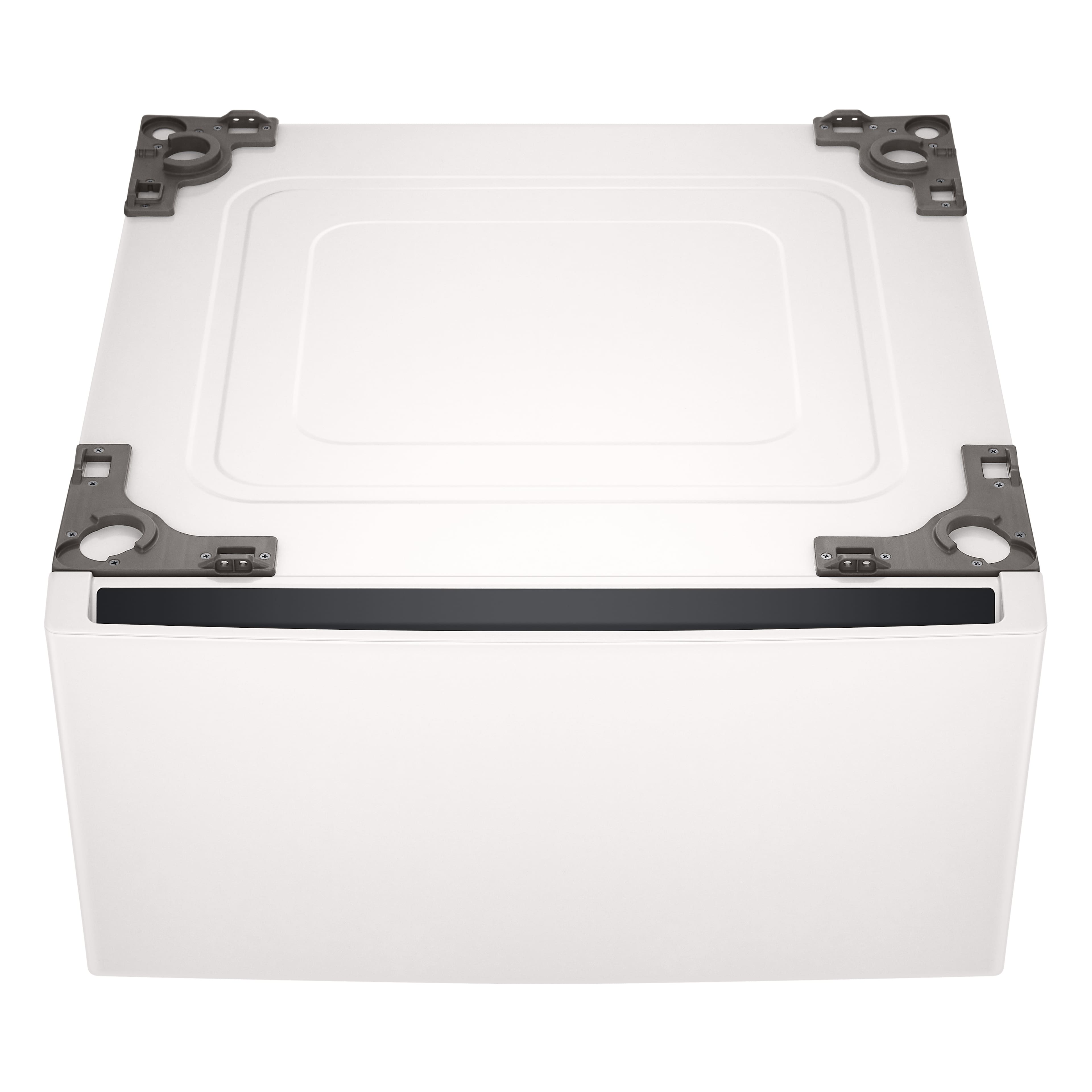 LG - 27" Laundry Pedestal with Storage Drawer - Alpine White product image