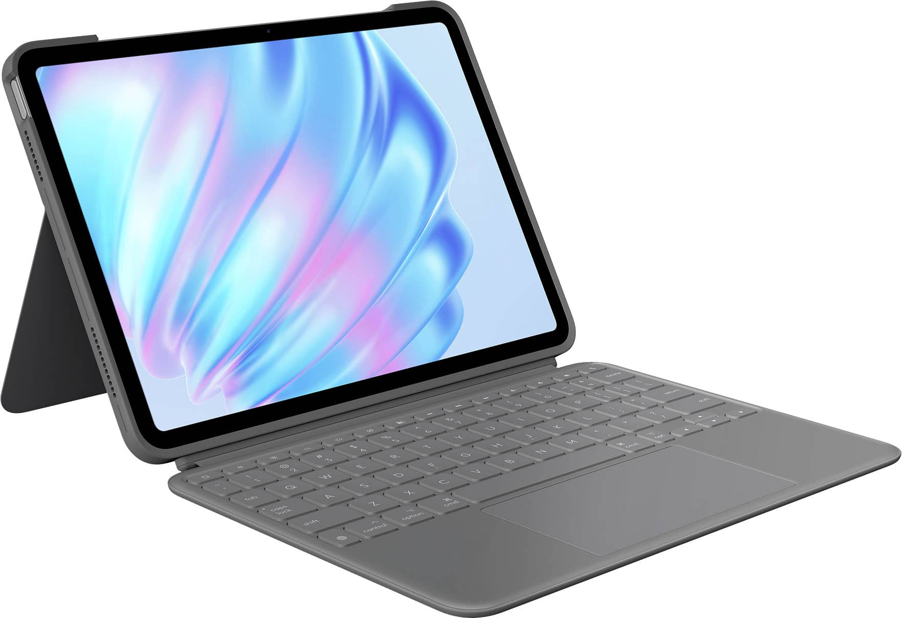 Logitech - Combo Touch iPad Air 11-inch - Latest Model (M2, M3 & M4), iPad Air (5th gen) Keyboard Case with Detachable Keybo…