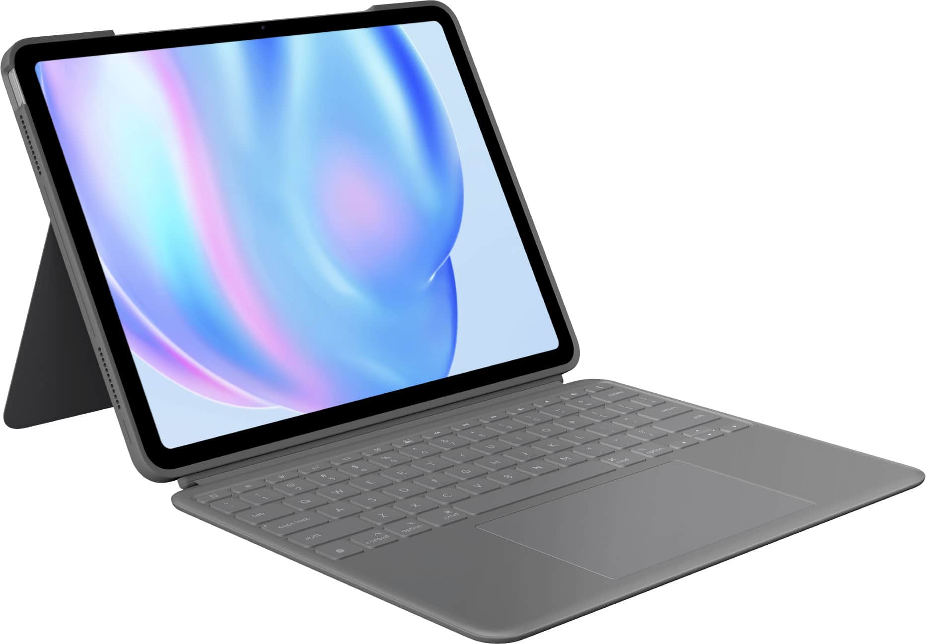 Logitech - Combo Touch iPad Air 13-inch - Latest Model (M2, M3 & M4), iPad Air (5th gen) Keyboard Case with Detachable Keybo…