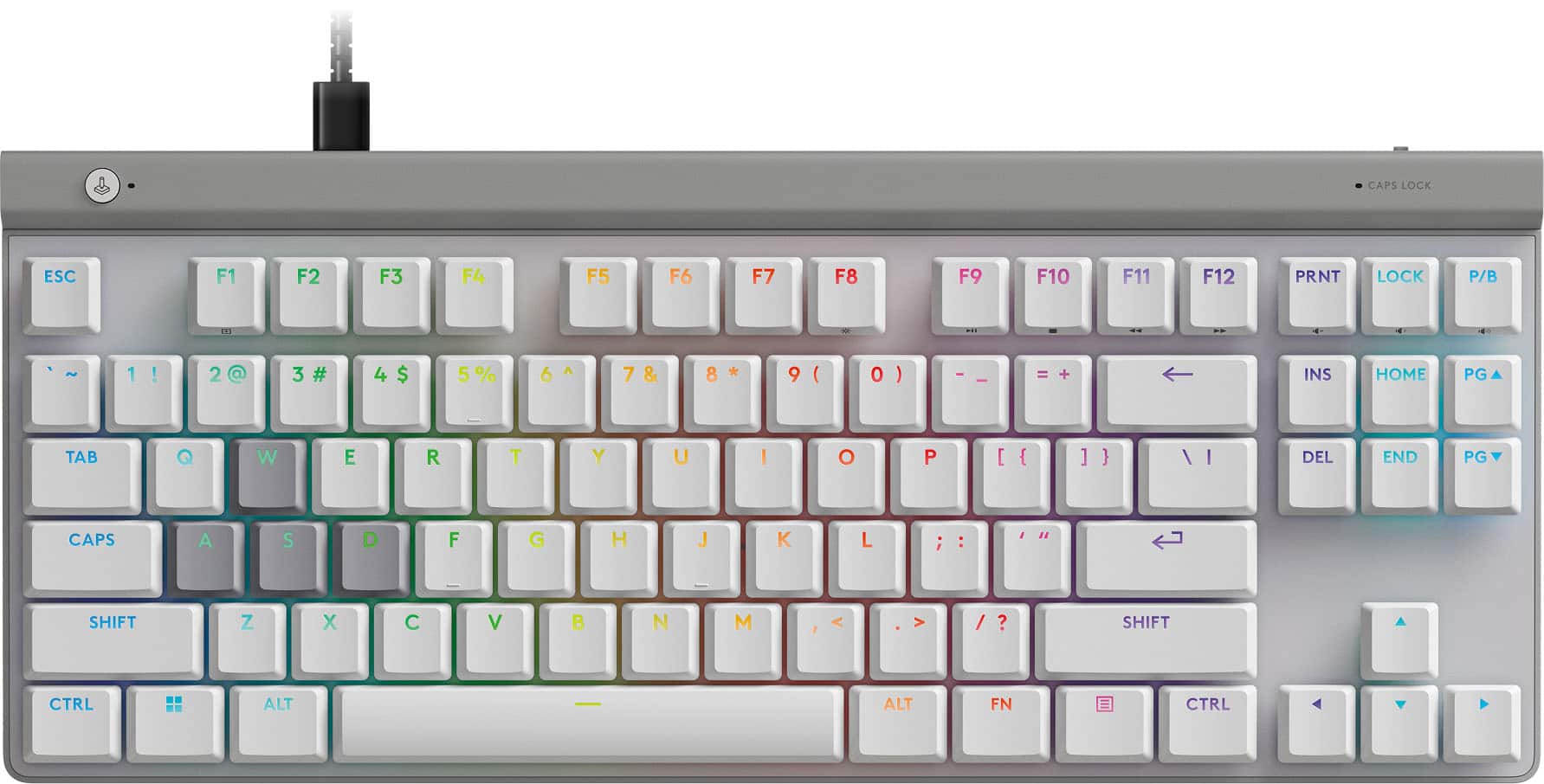 Logitech - G515 RAPID TKL Wired Mechanical Analog Low-Profile Switch Gaming Keyboard with LIGHTSYNC RGB - Black product image