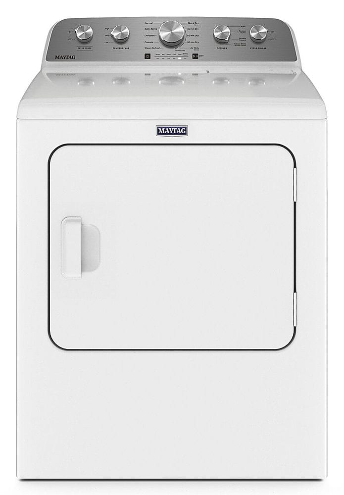 Maytag - 7.0 Cu. Ft. Electric Dryer with Steam Enhanced Cycles - White product image