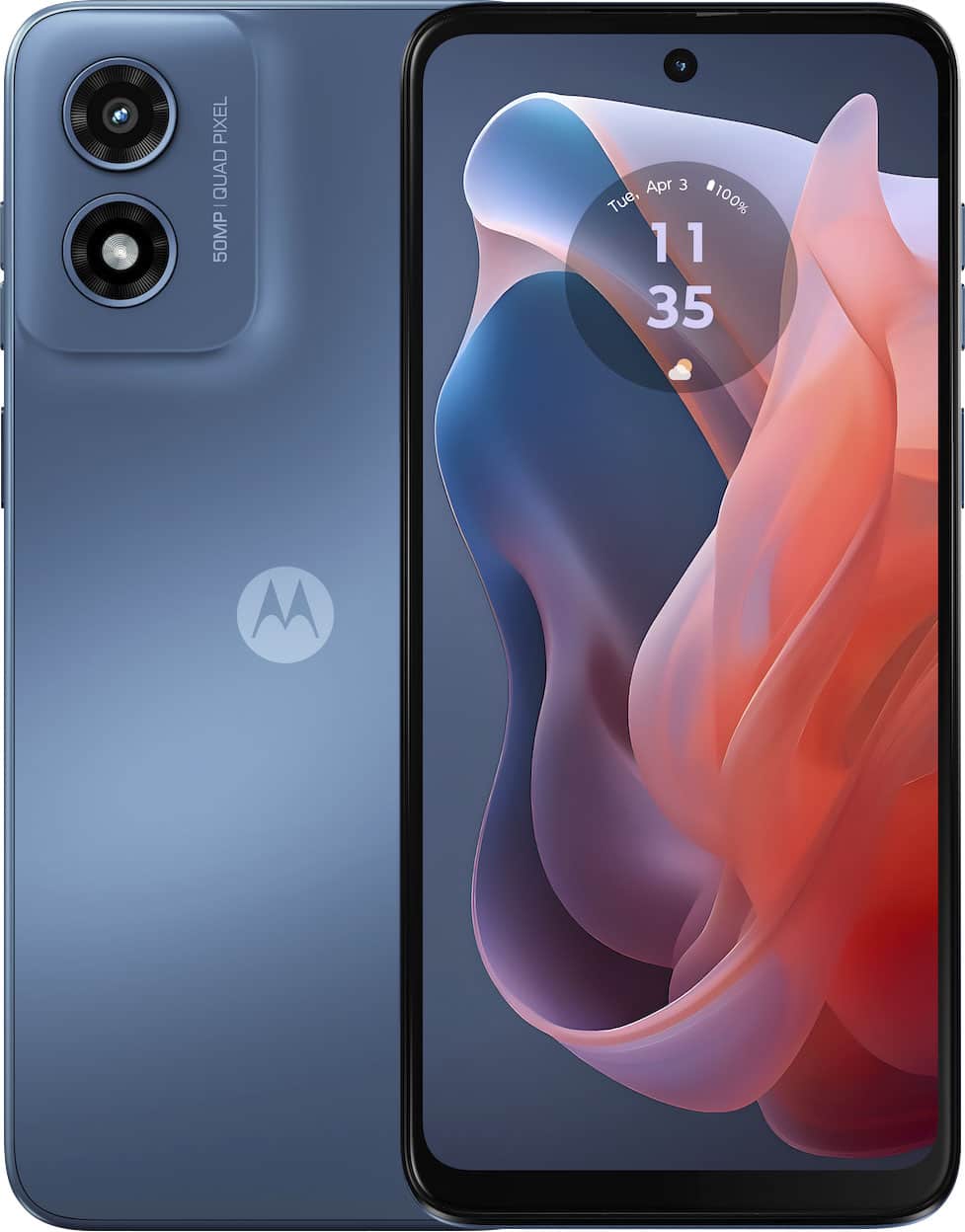 Motorola - moto g play 2024 64GB (Unlocked) - Sapphire Blue product image