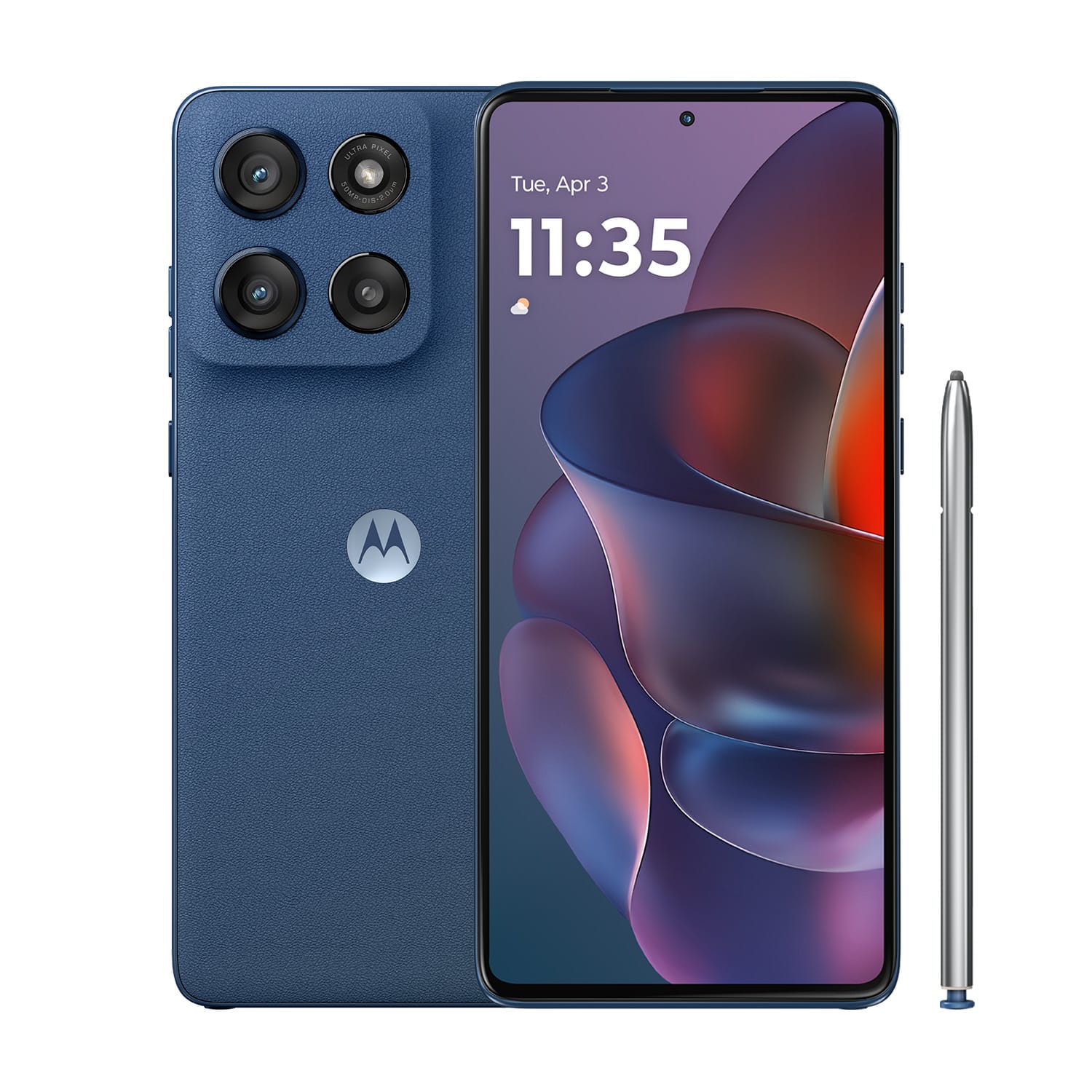 Motorola - moto g stylus 2025 256GB (Unlocked) - PANTONE Gibraltar Sea product image