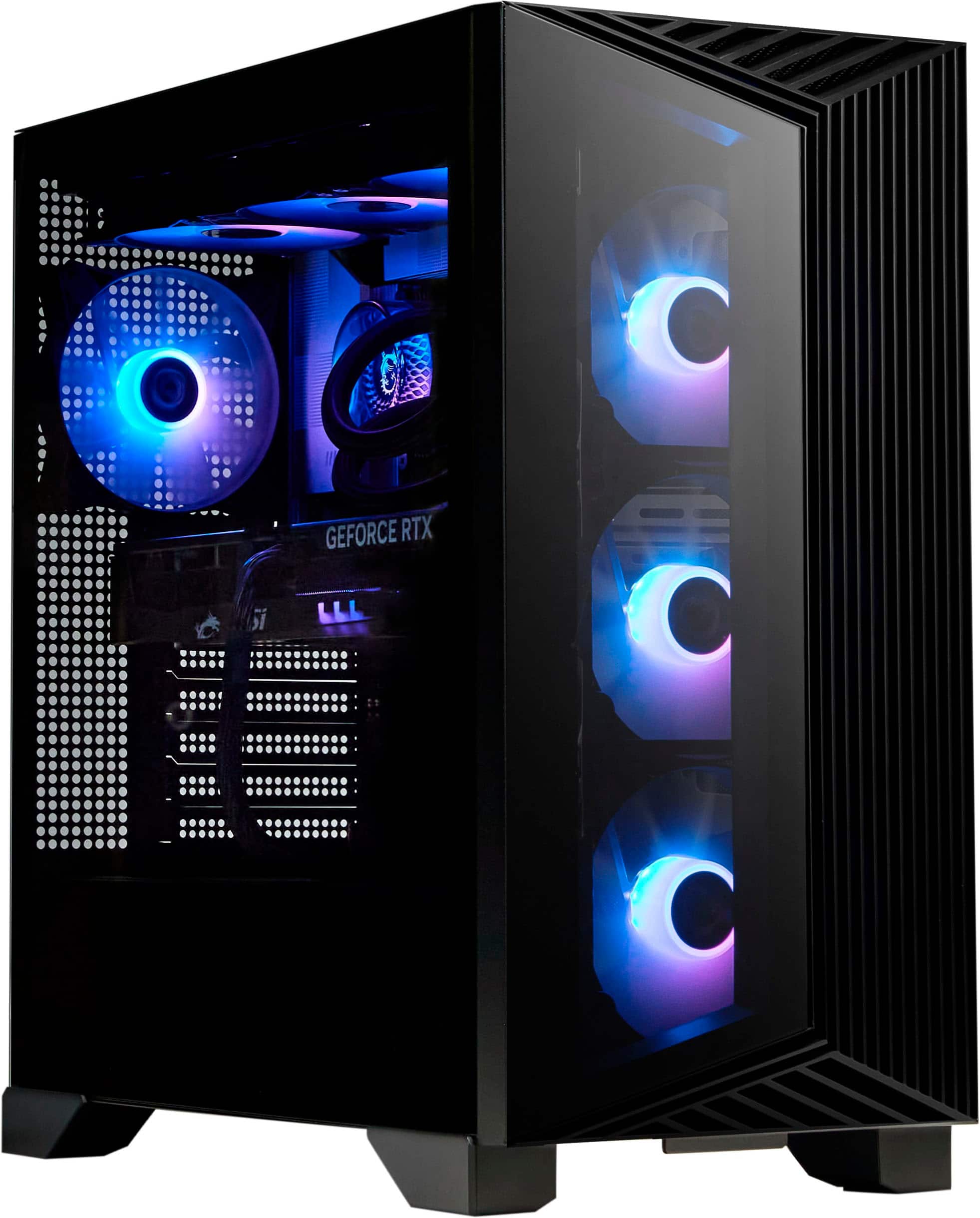 MSI - Aegis ZS2 Gaming Desktop - AMD Ryzen R9-9900X 2024 - 32GB Memory - NVIDIA GeForce RTX 5070 - 2TB Storage - Black produ…
