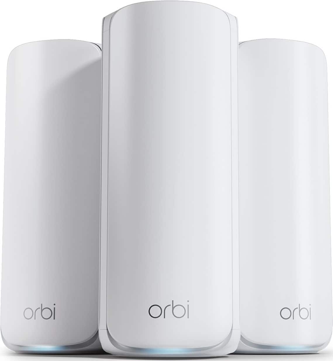 NETGEAR - Orbi 770 Series BE11000 Tri-band Mesh Wi-Fi 7 System (3-pack) - White product image