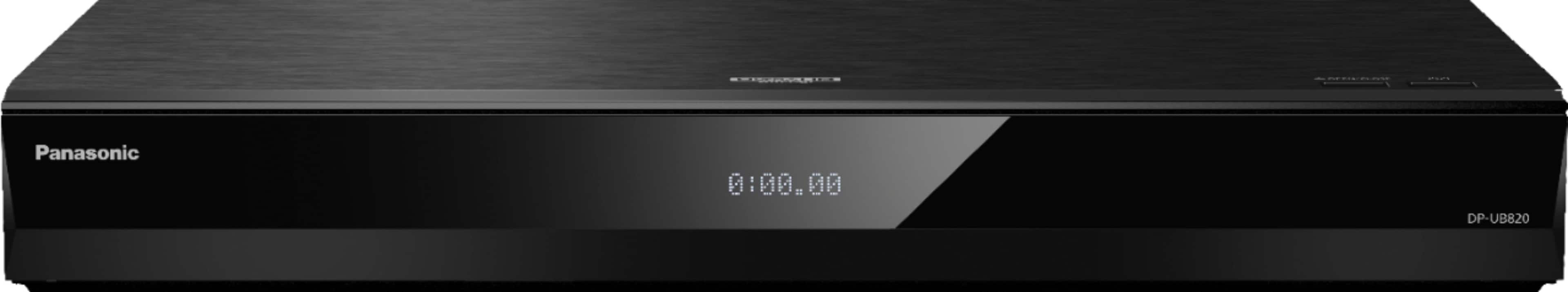 Panasonic - Streaming 4K Ultra HD Hi-Res Audio with Dolby Vision 7.1 Channel DVD/CD/3D Wi-Fi Built-In Blu-Ray Player, DP-UB8…