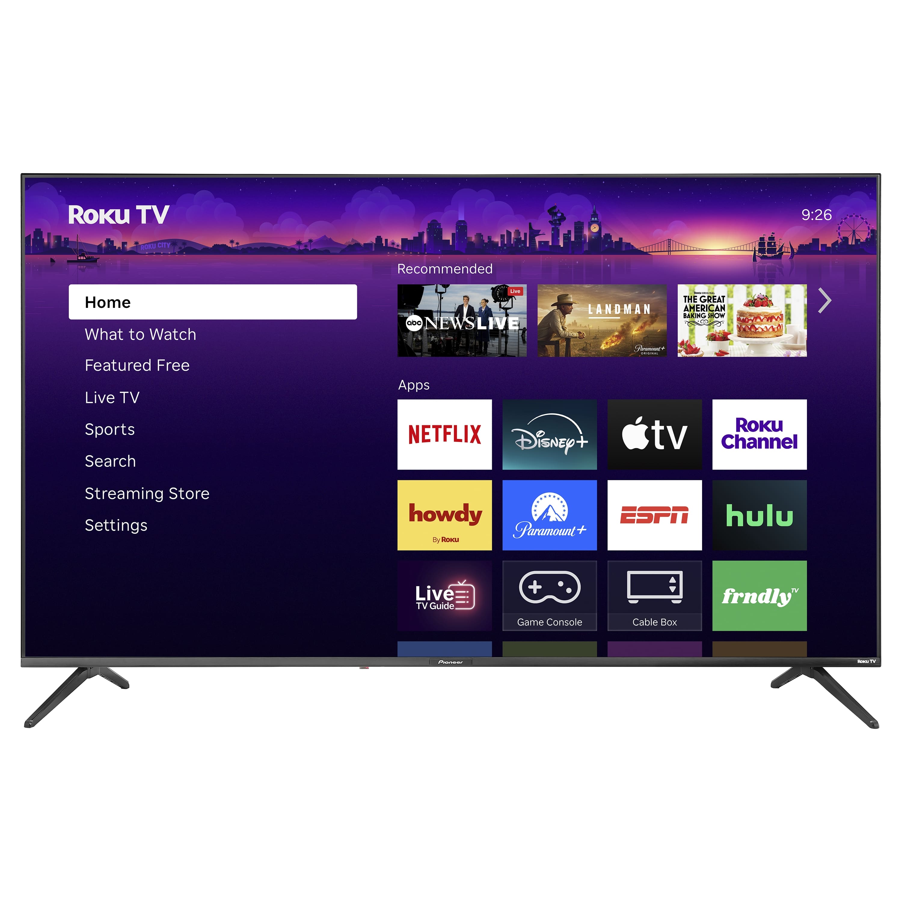 Pioneer - 70" Class LED 4K UHD Smart Roku TV product image