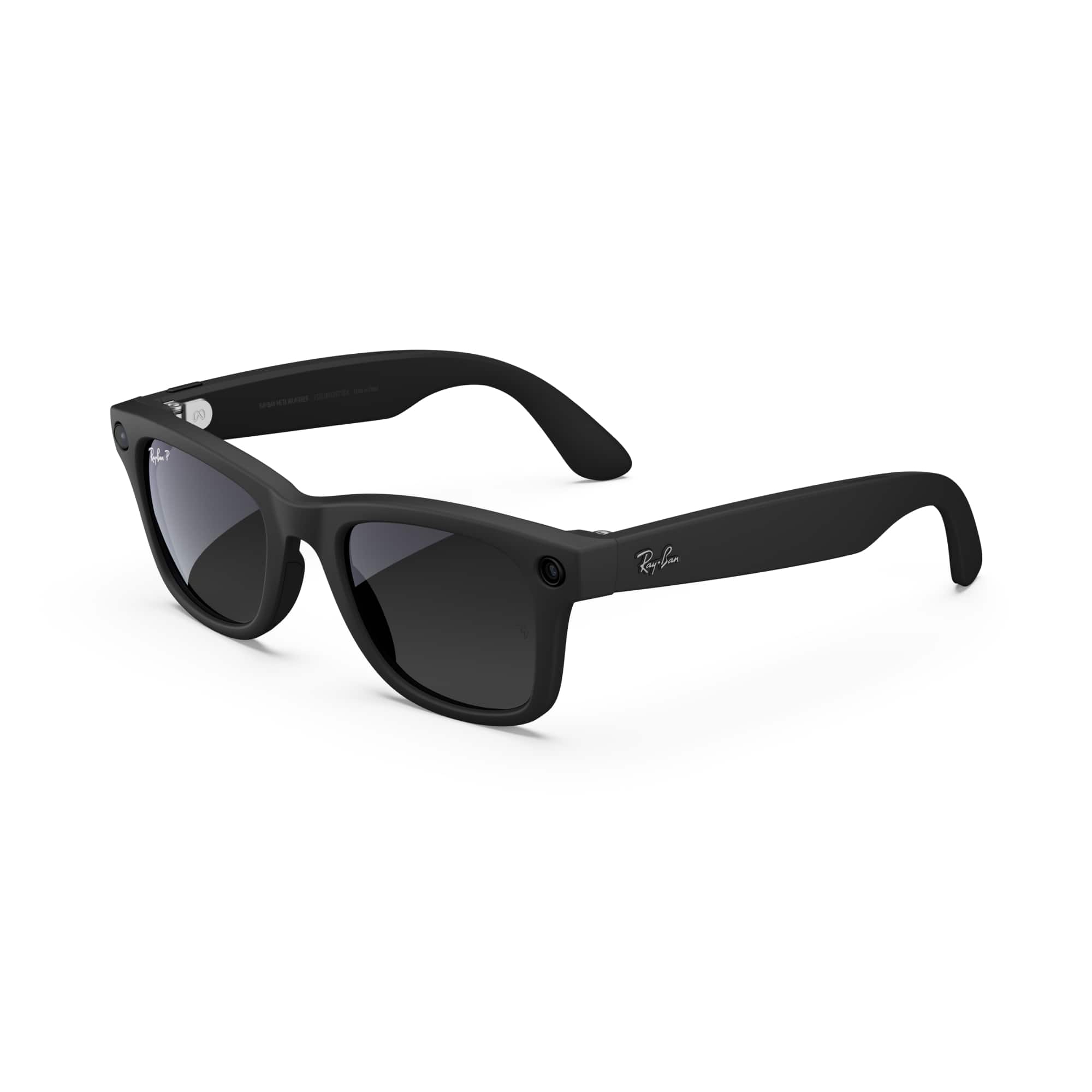 Ray-Ban Meta - Wayfarer (Gen 1) - 12 MP camera - Open Ear Speakers - Meta AI - Polarized Gradient Graphite Lenses - Matte Bl…