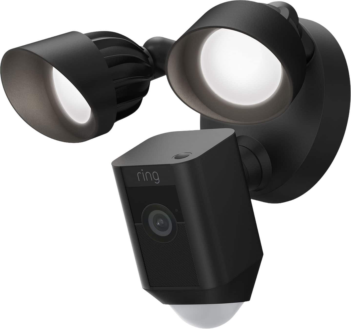 Ring - Floodlight Cam Plus Outdoor Wired 1080p Surveillance Camera - Black product image