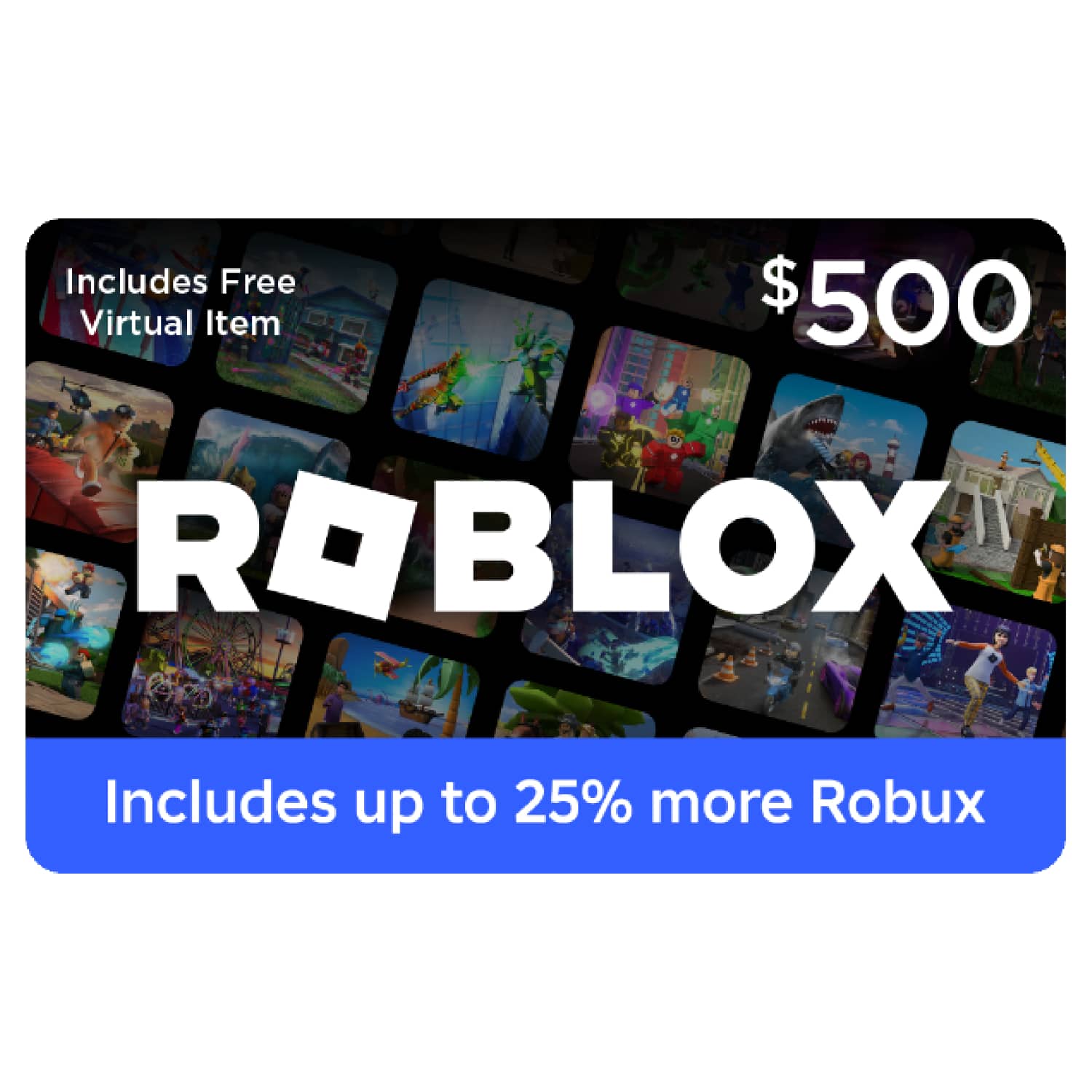 Roblox - $500 Digital Gift Card [Includes Virtual Item] [Digital] product image