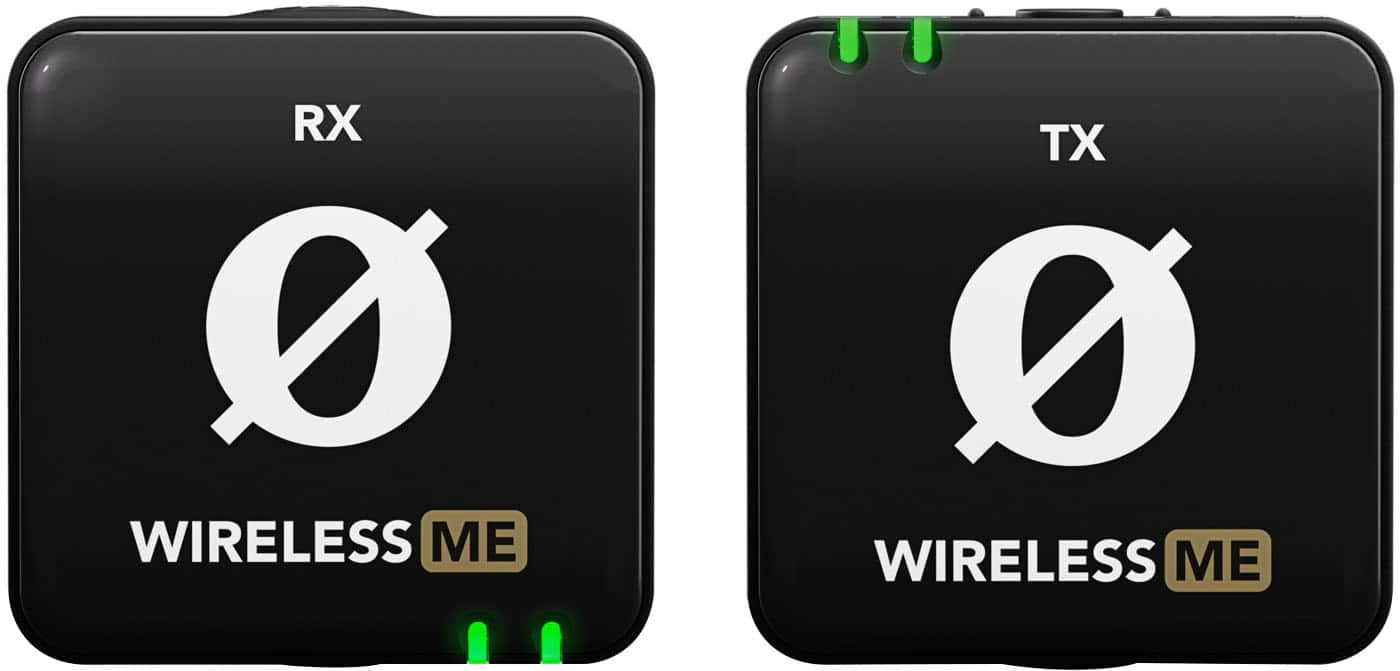 RØDE - WIRELESS ME Ultra-Compact Wireless Microphone System - Black product image