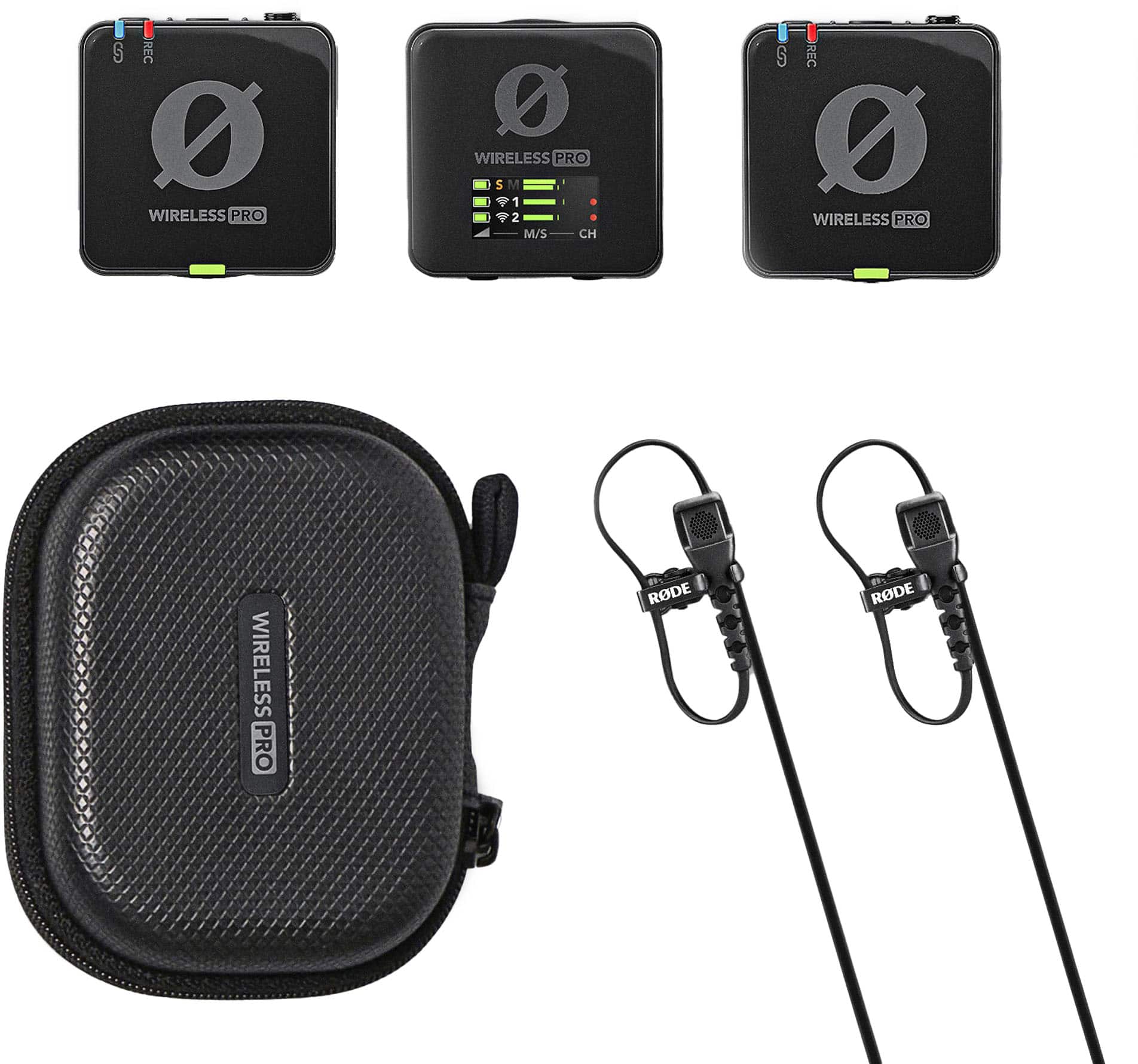 RØDE - Wireless PRO Dual-Channel Wireless Microphone System - Black product image