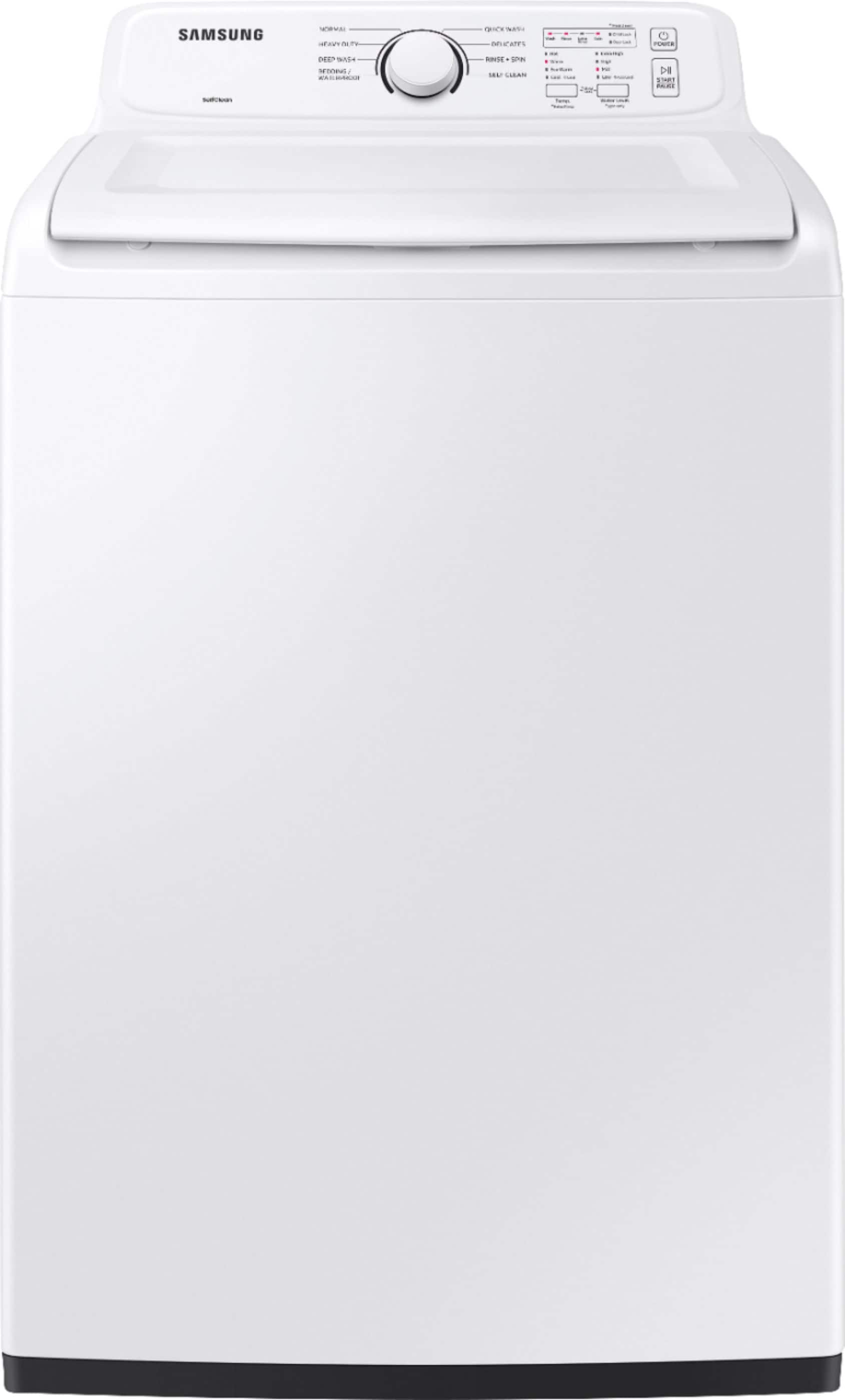 Samsung - 4.0 Cu. Ft. High-Efficiency Top Load Washer with ActiveWave Agitator - White product image