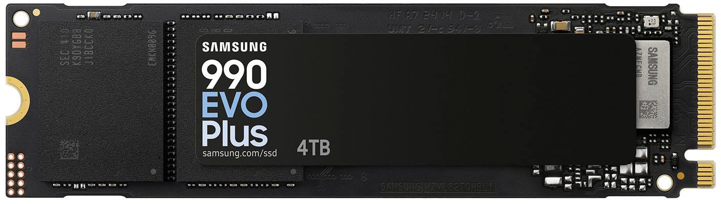 Samsung - 990 EVO PLUS SSD 4TB, PCIe Gen 4x4 | 5x2 M.2 2280, Speeds Up to 7,250 MB/s product image