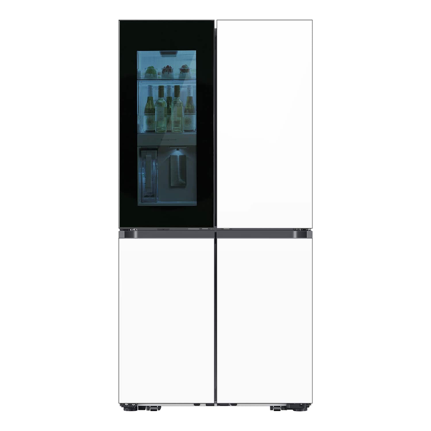 Samsung - Bespoke 29 Cu. Ft. 4-Door Flex French Door Refrigerator with Auto Open Door - Stainless Steel product image