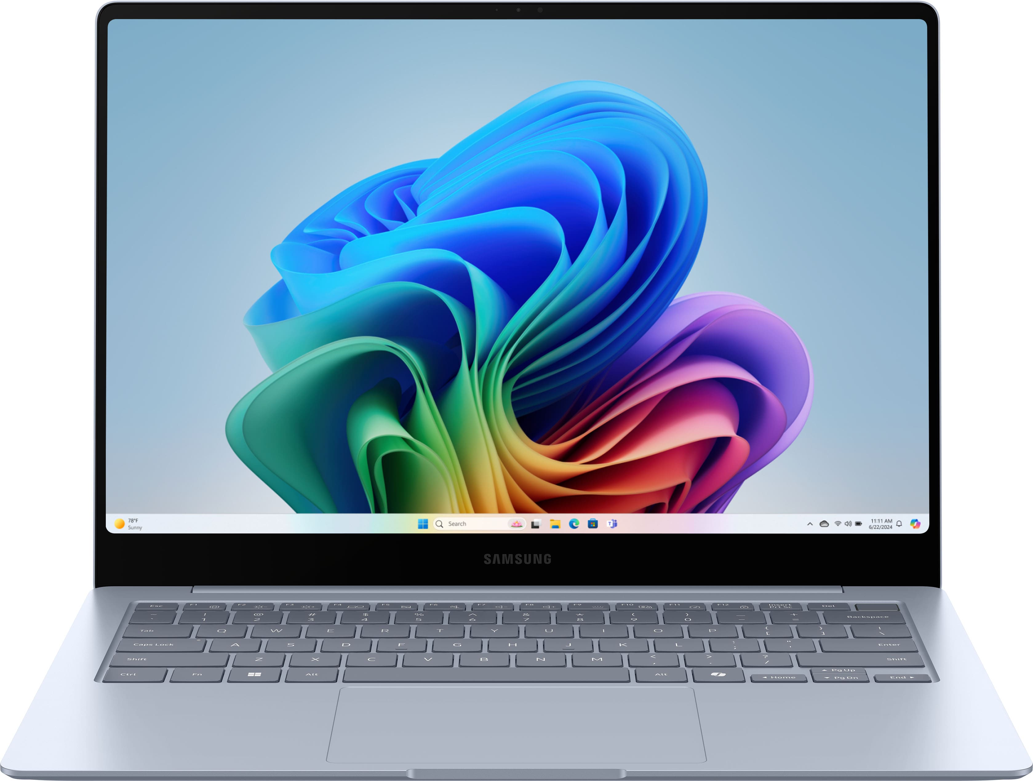 Samsung - Galaxy Book4 Edge - Copilot+ PC - 14" AMOLED Touch-Screen Laptop - Snapdragon X Elite 3.4Ghz- 16GB Memory- 512GB S…