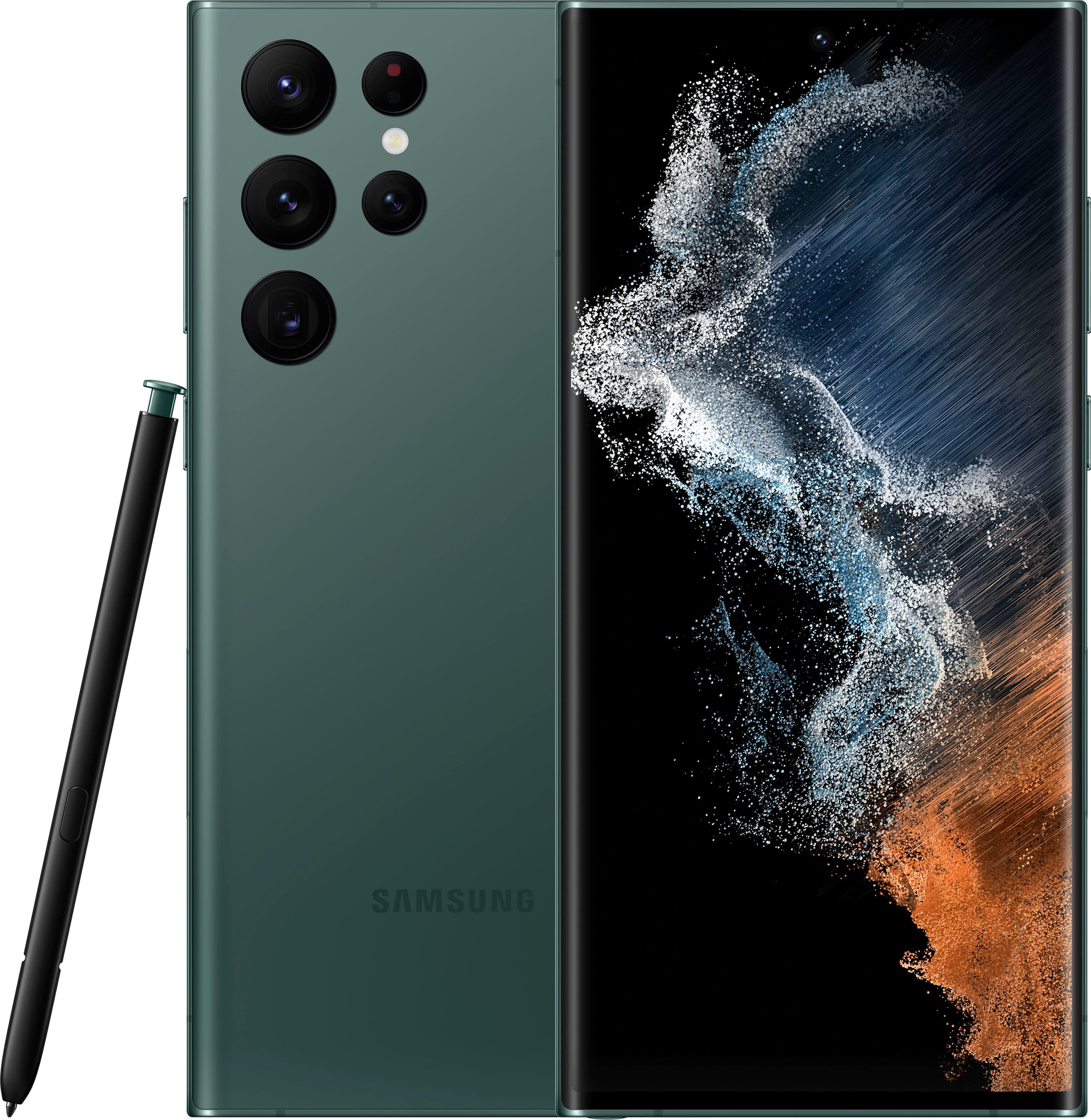 Samsung - Galaxy S22 Ultra 5G 256GB (Unlocked) - Green product image