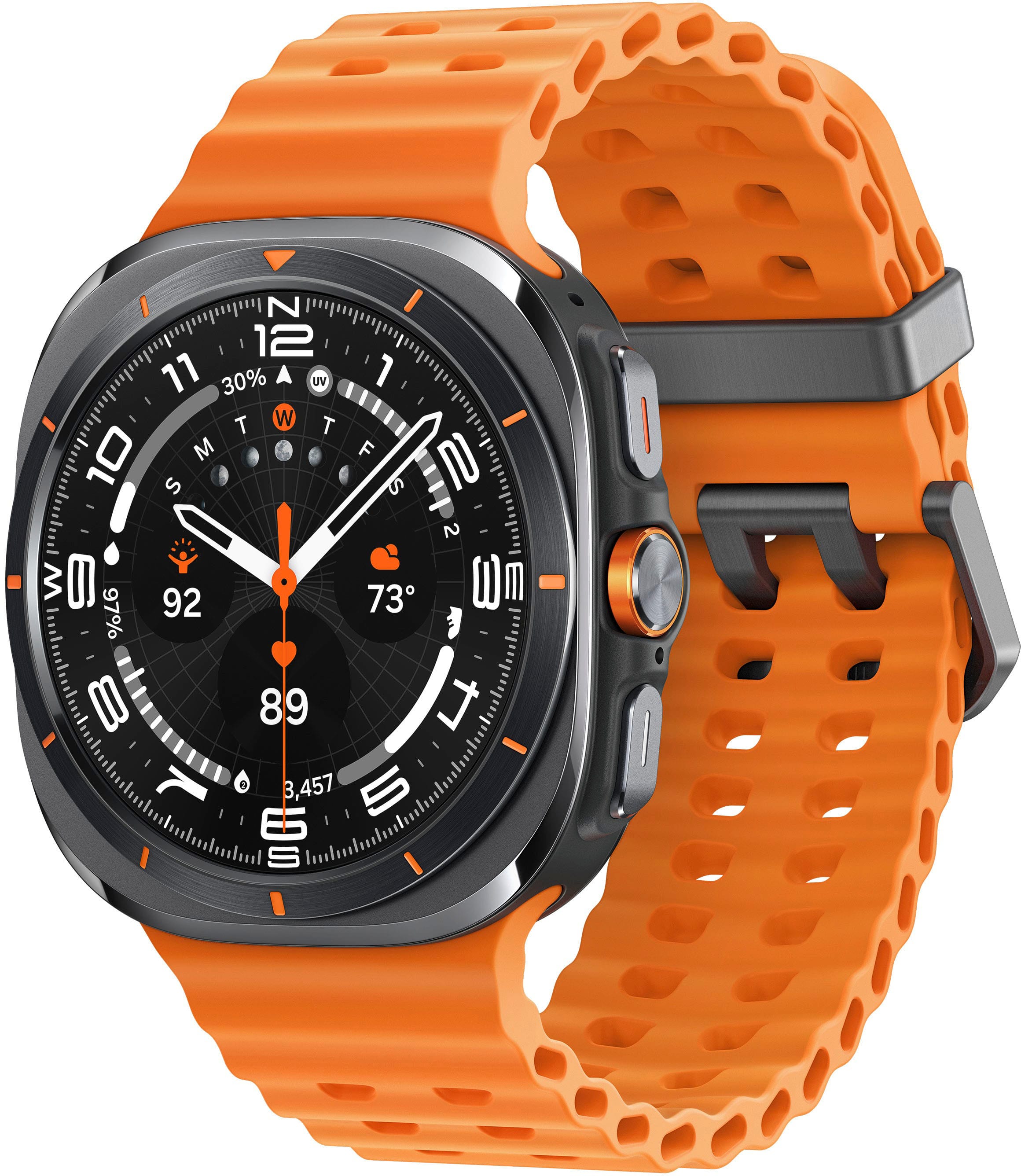 Samsung - Galaxy Watch Ultra Titanium Smartwatch 47mm LTE - Titanium Gray - (2025) product image