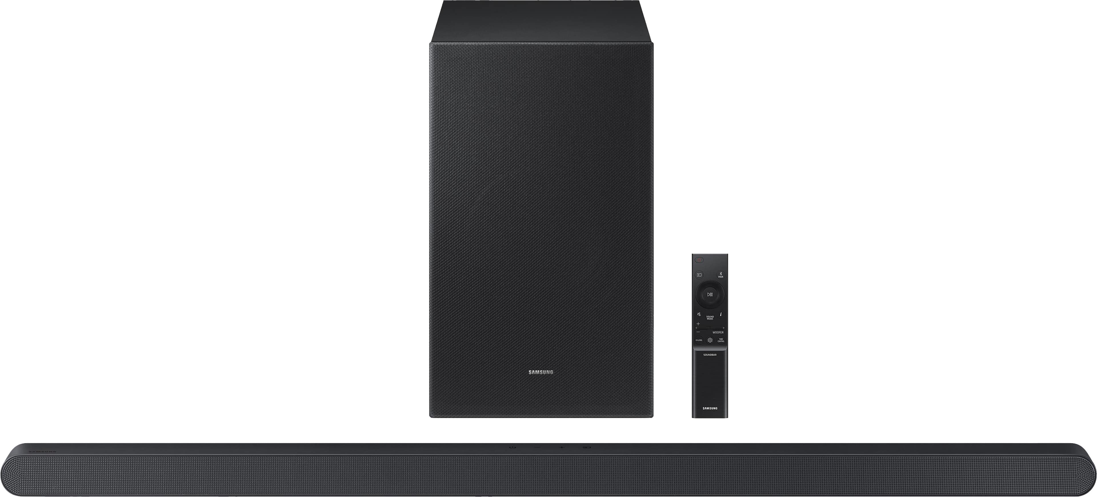 Samsung - HW-S700D 3.1 Channel S-Series Soundbar with Wireless Subwoofer, Dolby Atmos and Q-Symphony - Titan Black product i…