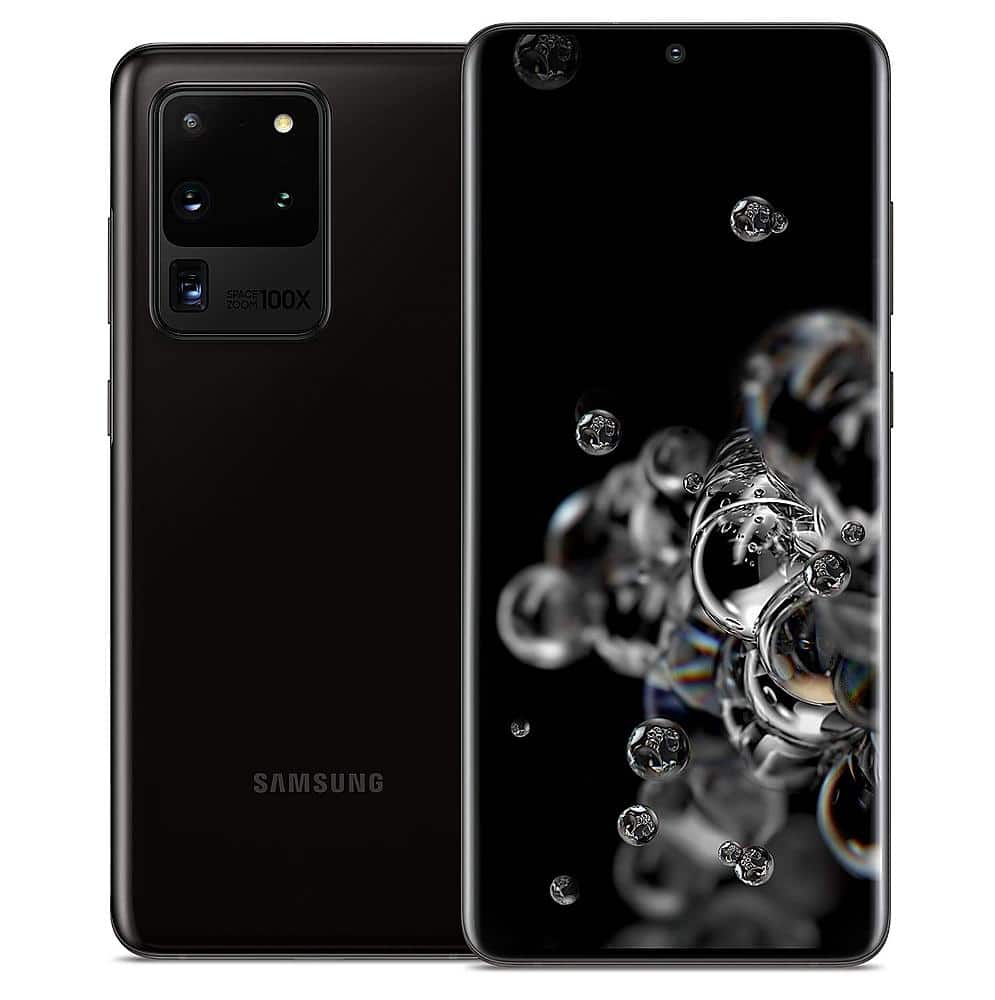 Samsung - Pre-Owned Excellent Galaxy S20 Ultra 5G 128GB (Unlocked) - Cosmic Black product image