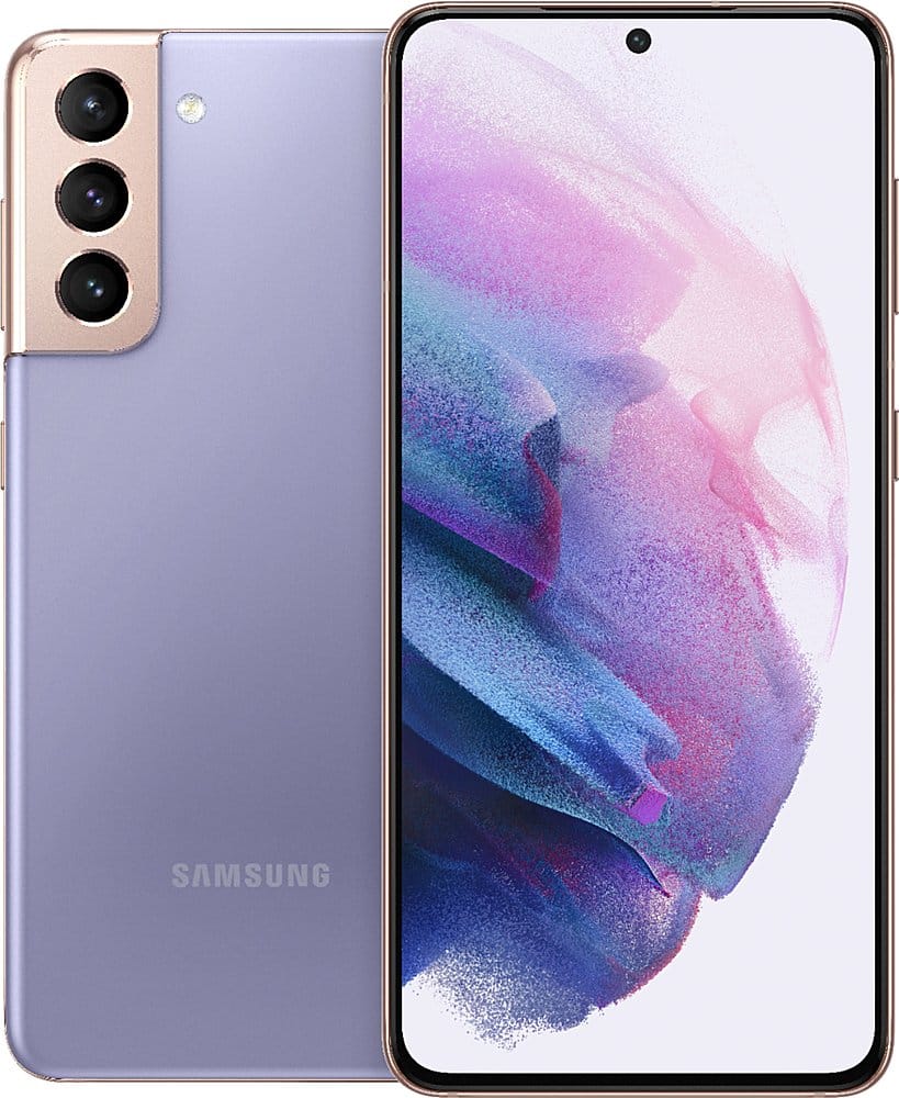Samsung - Pre-Owned Excellent Galaxy S21 5G 128GB (Unlocked) - Phantom Violet product image