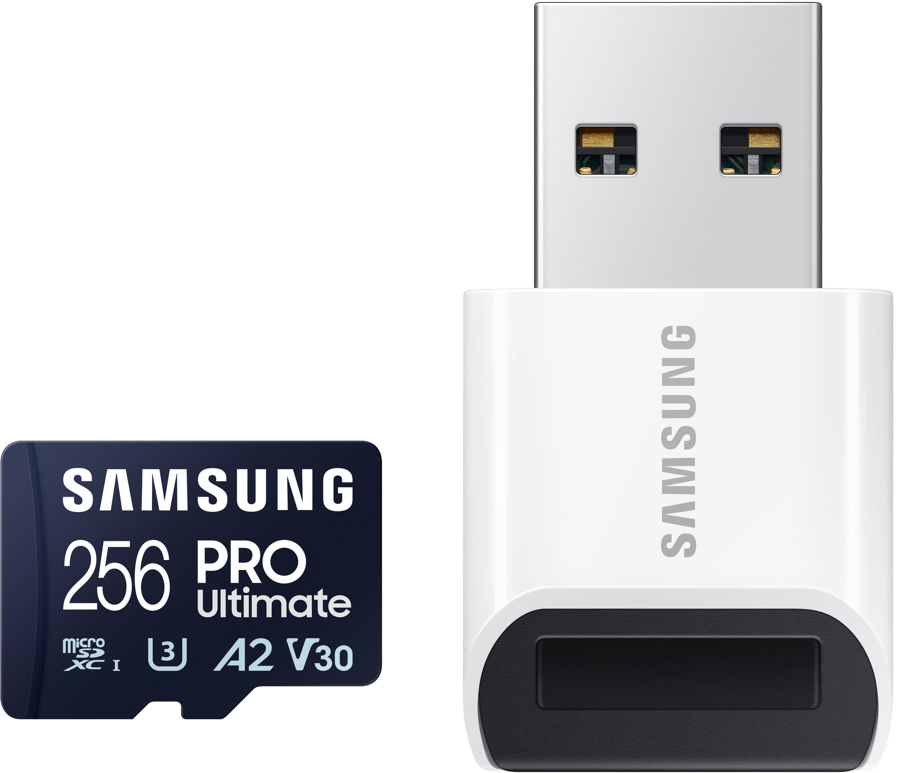 Samsung - Pro Ultimate and Reader 256GB microSDXC Memory Card product image