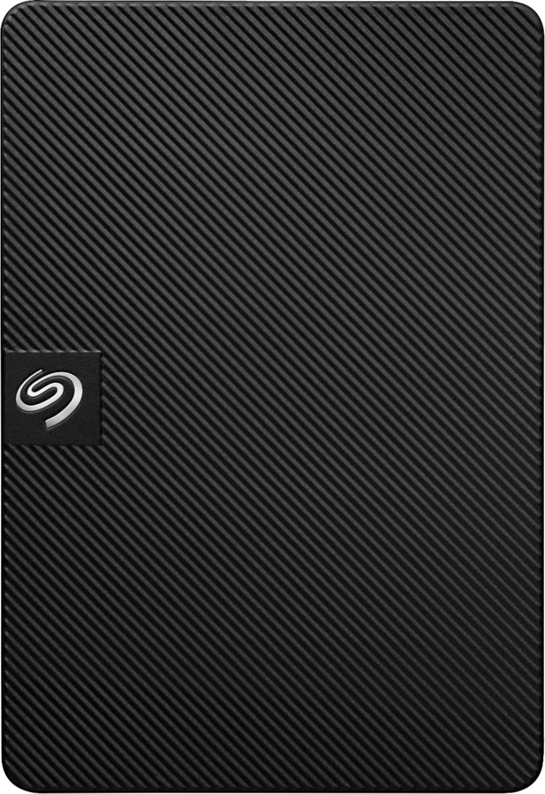 Seagate - Expansion 2TB External USB 3.0 Portable Hard Drive with Rescue Data Recovery Services - Black product image