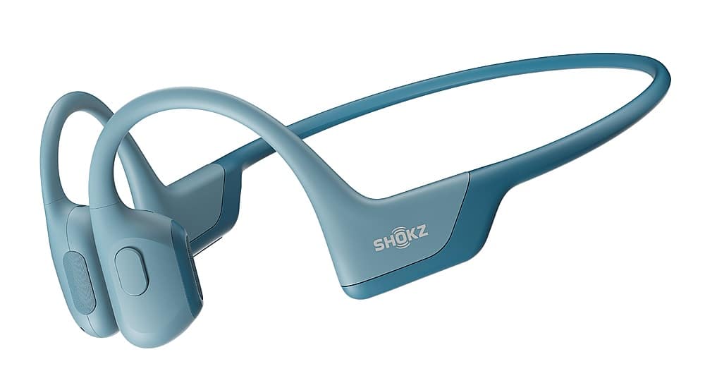 Shokz - OpenRun Pro Premium Bone Conduction Open-Ear Sport Headphones - Blue product image