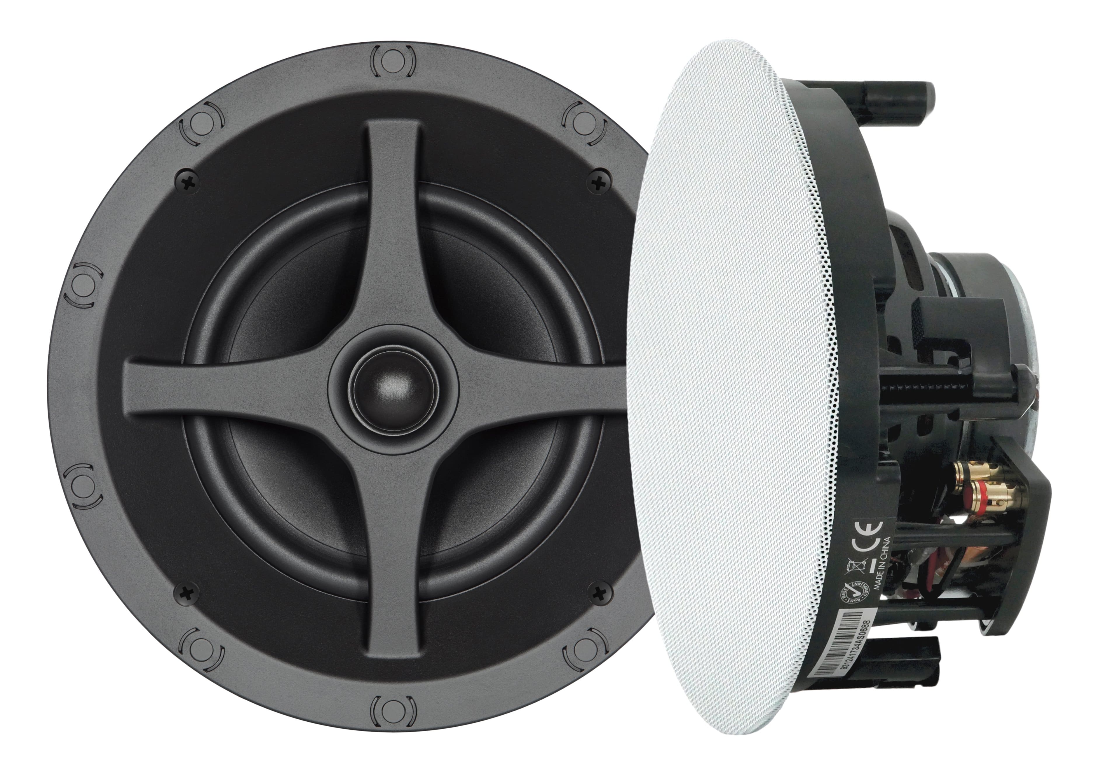 Sonance - C6R - C Series 6-1/2" 2-Way In Ceiling Speakers (Pair) - Paintable White product image