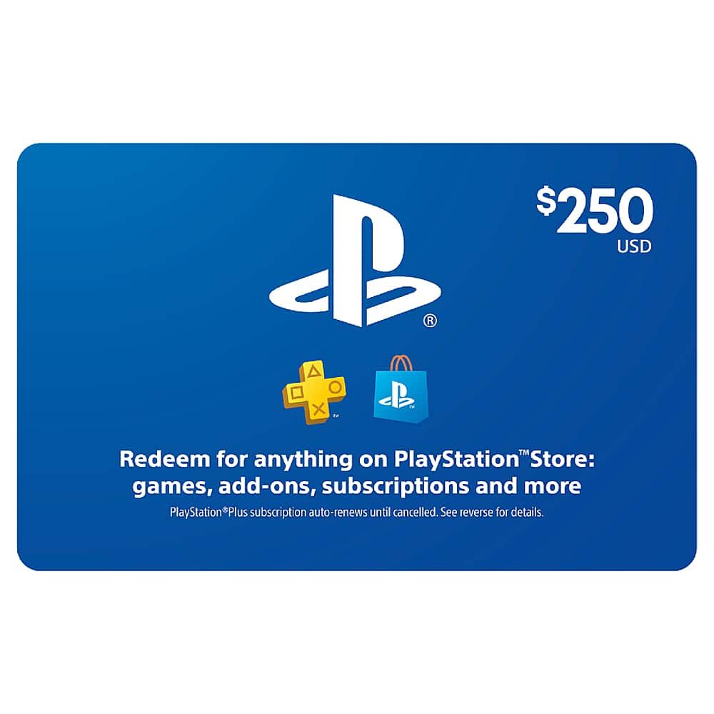 Sony - $250 PlayStation Store Gift Card [Digital] product image
