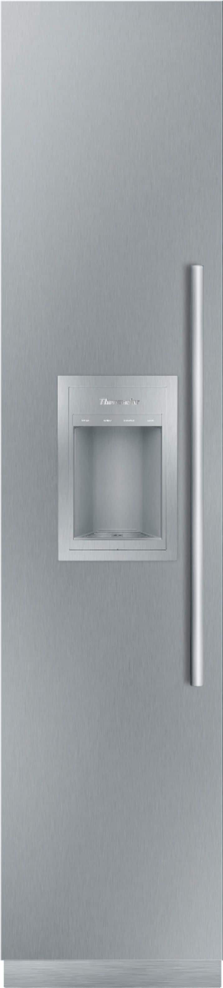 Thermador - Freedom Collection 7.8 Cu. Ft. Frost-Free Smart Upright Freezer with External Ice and Water Dispenser - Custom P…