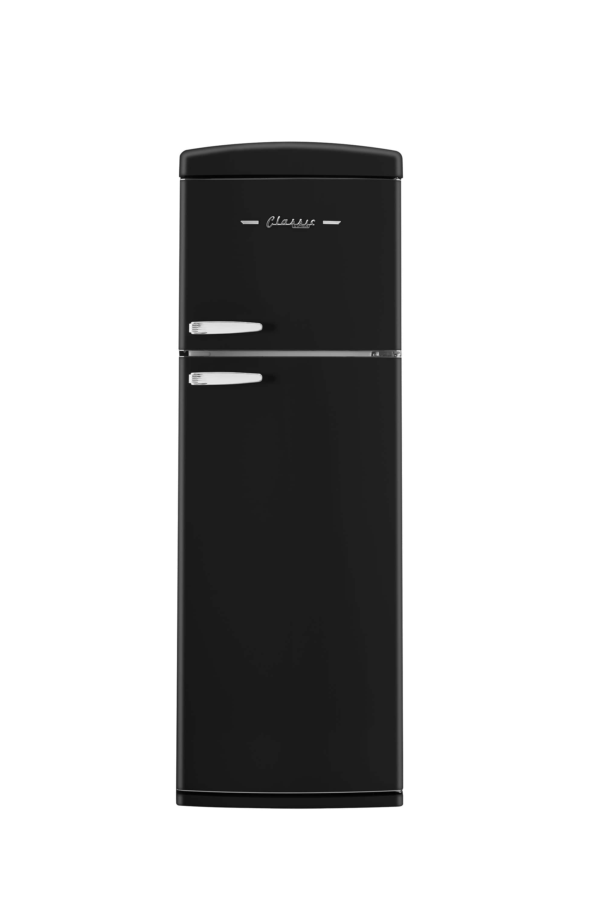 Unique Appliances - Classic Retro 11 cu.ft. Top Freezer Refrigerator - Matte Black product image