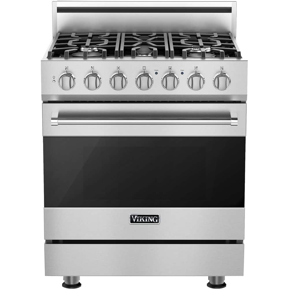 Viking - 3 Series Freestanding Gas 30" Range Liquid Propane - Stainless Steel product image