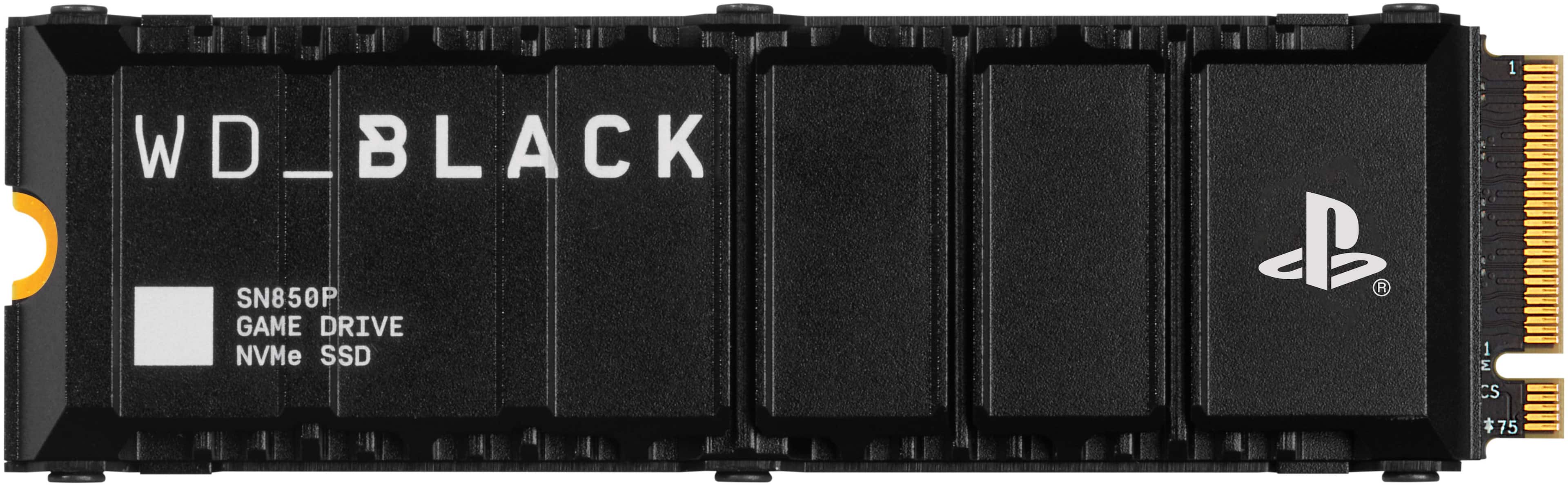 WD - BLACK SN850P 4TB Internal SSD PCIe Gen 4 x4 with Heatsink for PS5 product image
