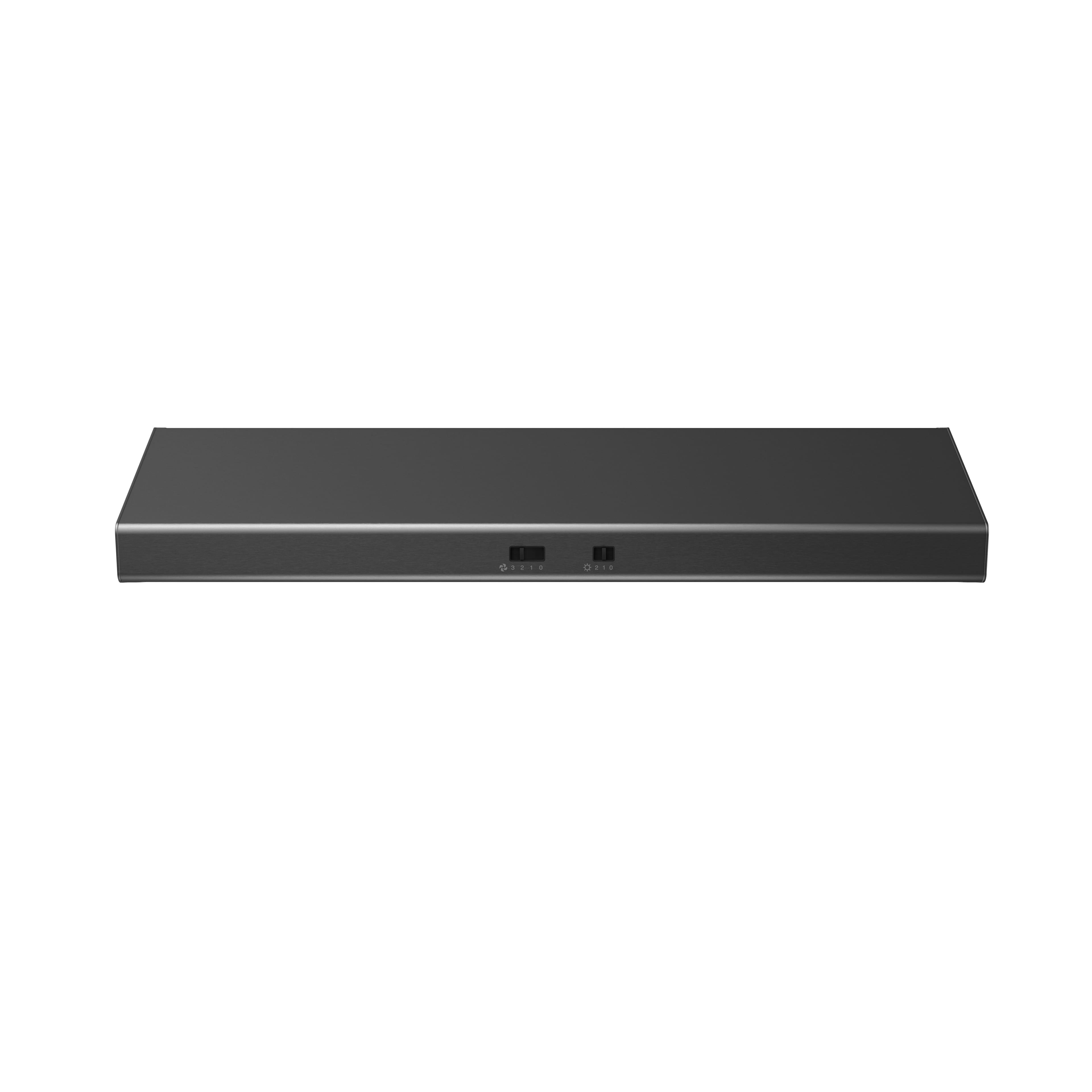Zephyr - 30 inches - Externally Vented - Under cabinet Range Hood - Black Stainless Steel product image